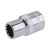 FESTA nástrčný kľúč Spline 1/2" 12 mm CrV