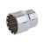 FESTA nástrčný kľúč Spline 1/2" 24 mm CrV