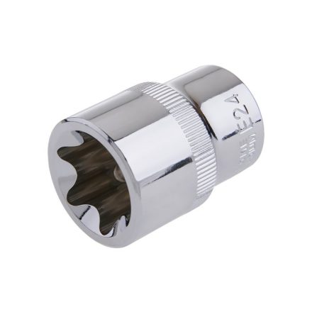 FESTA Nástrčkový kľúč vonkajší Torx 1/2" E24 CrV