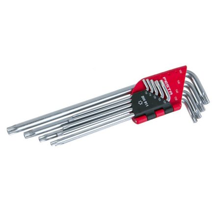 Sada kľúčov FESTA Long Torx 9 dielov CrV