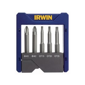 IRWIN Sada hrotov bitov 5 dielov PH/PZ/TX IRWIN Sada hrotov bitov 5 dielov PH/PZ/TX