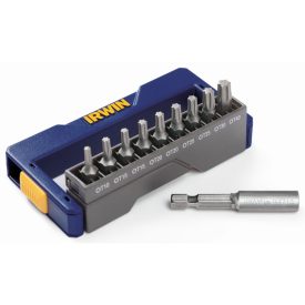 IRWIN Sada hrotov bitov 10-dielny držiak hrotov TX/Bi IRWIN Sada hrotov bitov 10-dielny držiak hrotov TX/Bi