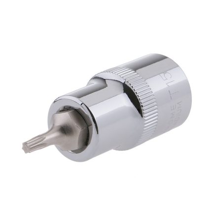 FESTA nástrčný kľúč na bity Torx 1/2" T15 CrV