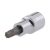 FESTA nástrčný kľúč na bity Torx 1/2" T45 CrV