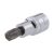FESTA nástrčný kľúč na bity Torx 1/2" T55 CrV