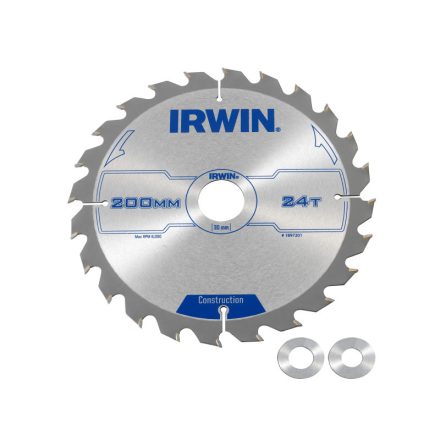 IRWIN Pílový kotúč na drevo 200 x 30 mm / 24T