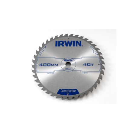 IRWIN Pílový kotúč na drevo 400 x 30 mm / 40T
