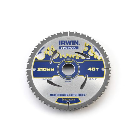 IRWIN Pílový kotúč na drevo 210 x 30 mm / 40T