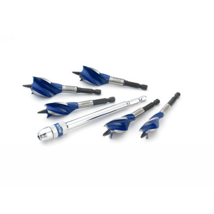 IRWIN Sada vrtákov do dreva 5-dielny bit Blue Groove 6x