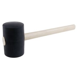 Gumové kladivo 1 300 g drevená násada 90 mm Gumové kladivo 1 300 g drevená násada 90 mm