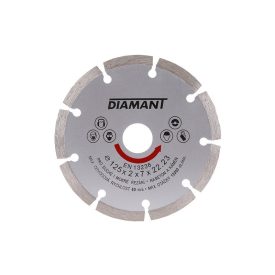 DIAMANT Diamantový rezací kotúč 125 x 2,0 x 7,0 x 22,2 mm segmentový   DIAMANT Diamantový rezací kotúč 125 x 2,0 x 7,0 x 22,2 mm segmentový