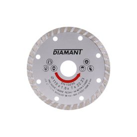 DIAMANT Diamantový rezací kotúč 115 x 1,8 x 7,0 x 22,2 mm turbo   DIAMANT Diamantový rezací kotúč 115 x 1,8 x 7,0 x 22,2 mm turbo