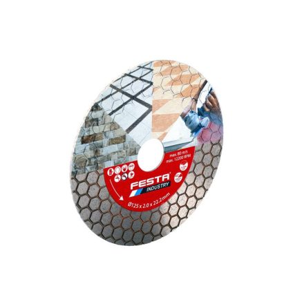 FESTA INDUSTRY Diamantový rezný kotúč 115 x 1,8 x 22,2 mm
