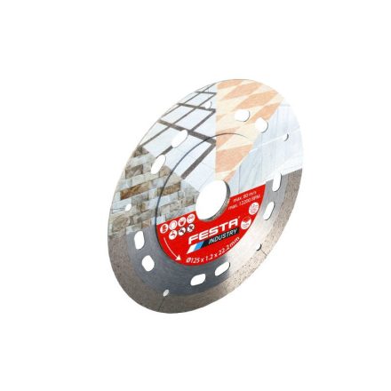 FESTA INDUSTRY Diamantový rezací kotúč 125 x 1,2 x 22.2 mm