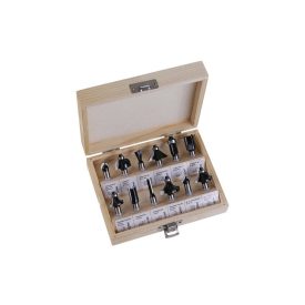 Sada horných fréz 12 dielov 8 mm Sada horných fréz 12 dielov 8 mm