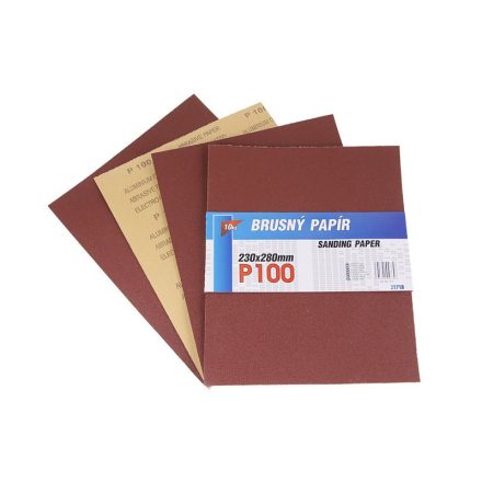 Brúsny papier A4 P100 (10 ks)