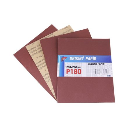 Brúsny papier A4 P180 (10 ks)