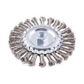 FESTA Kruhová kefa skrútená M14 125 mm inox FESTA Kruhová kefa skrútená M14 125 mm inox