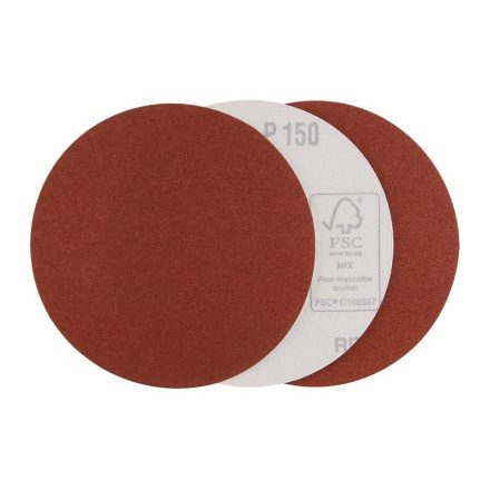 Kotúč zo suchého zipsu 125 mm P150 (3 ks)
