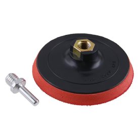 FESTA gumová doska na suchý zips 115 mm M14 + 8 mm kolíkový adaptér   FESTA gumová doska na suchý zips 115 mm M14 + 8 mm kolíkový adaptér