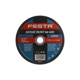 FESTA Rezný kotúč na kov 180 x 2,5 x 22,2 mm FESTA Rezný kotúč na kov 180 x 2,5 x 22,2 mm