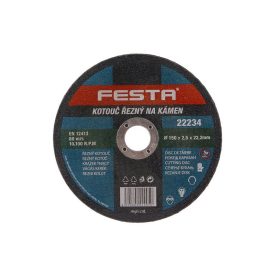 FESTA Rezný kotúč na kameň 150 x 2,5 x 22,2 mm FESTA Rezný kotúč na kameň 150 x 2,5 x 22,2 mm