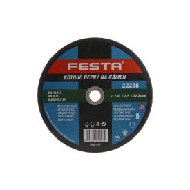 FESTA Rezný kotúč na kameň 230 x 2,5 x 22,2 mm FESTA Rezný kotúč na kameň 230 x 2,5 x 22,2 mm