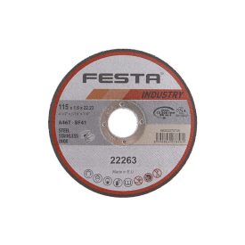 FESTA INDUSTRY Rezný kotúč na kov 115 x 1,6 x 22,2 mm FESTA INDUSTRY Rezný kotúč na kov 115 x 1,6 x 22,2 mm