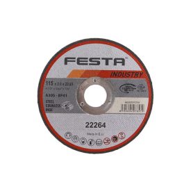 FESTA INDUSTRY Rezný kotúč na kov 115 x 2,0 x 22,2 mm FESTA INDUSTRY Rezný kotúč na kov 115 x 2,0 x 22,2 mm