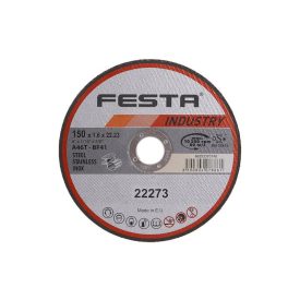 FESTA INDUSTRY Rezný kotúč na kov 150 x 1,6 x 22,2 mm FESTA INDUSTRY Rezný kotúč na kov 150 x 1,6 x 22,2 mm