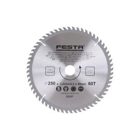 FESTA Pílový kotúč na drevo 250 x 30 x 2,2 mm / 60T FESTA Pílový kotúč na drevo 250 x 30 x 2,2 mm / 60T