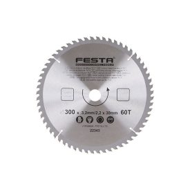 FESTA Pílový kotúč na drevo 300 x 30 x 2,2 mm / 60T FESTA Pílový kotúč na drevo 300 x 30 x 2,2 mm / 60T