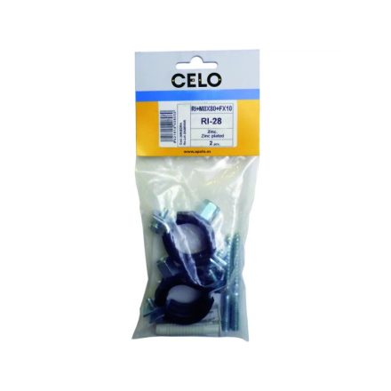 CELO EDR M8 x 80 + (2 ks) FX10 + (2 ks) RI O 22 mm gumová svorka (2 ks)