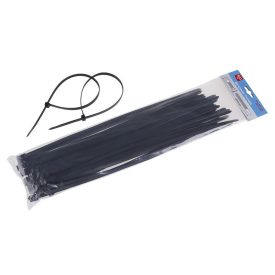 Sťahovací pásik 400 x 7,6 mm čierny (50 ks) Sťahovací pásik 400 x 7,6 mm čierny (50 ks)
