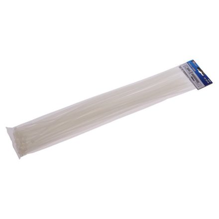 Sťahovací páska 500 x 4,8 mm biela (50 ks)