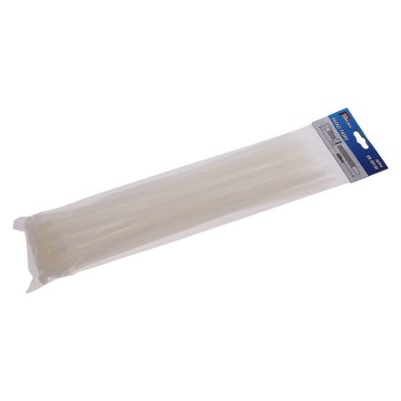 Sťahovací páska 400 x 7,6 mm biela (50 ks)