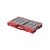 QBRICK SYSTEM ONE Organizer L Red s Ultra HD špongiou