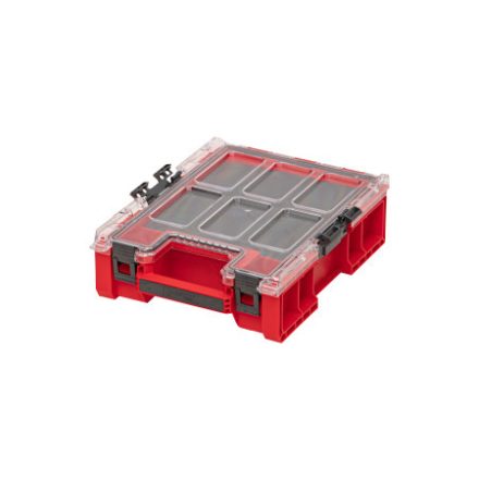 QBRICK SYSTEM ONE Organiser M červený Ultra HD s vkladom z peny