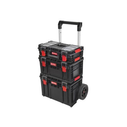 QBRICK SYSTEM PRIME Sada náradkových boxov na kolieskach 1