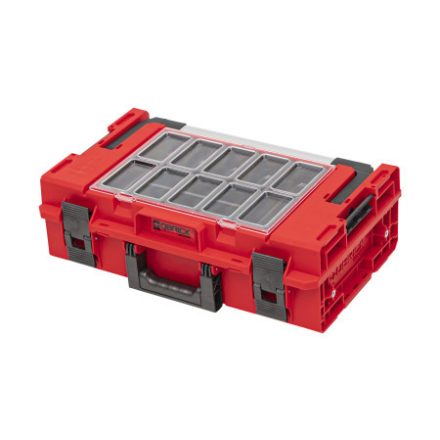 QBRICK SYSTEM ONE Červený Ultra HD Náradkový box Expert 200