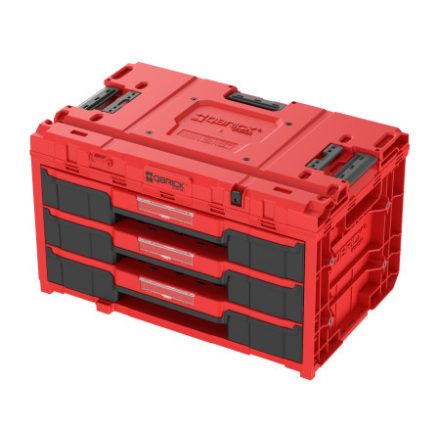 QBRICK SYSTEM ONE Červená Ultra HD Náradie box Vario 200