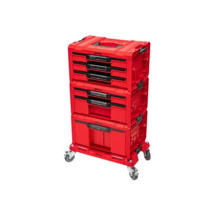 QBRICK SYSTEM PRO Zásuvkový kufor na náradie 6 Red Ultra HD