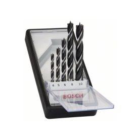 BOSCH Sada vrtákov do dreva 5 dielov Robust Line (4 - 10 mm)   BOSCH Sada vrtákov do dreva 5 dielov Robust Line (4 - 10 mm)