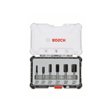 BOSCH Súprava na frézovanie drážok upínanie: 6 mm, 6 ks