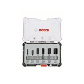 BOSCH Súprava na frézovanie drážok 6 dielov s 8 mm skľučovadlom   BOSCH Súprava na frézovanie drážok 6 dielov s 8 mm skľučovadlom