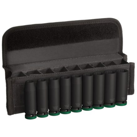 BOSCH PRO Set dlhých násadových kľúčov 9 kusov 1/2" 10-19 mm CrMo