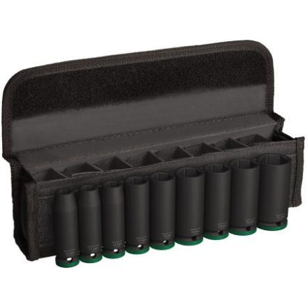 BOSCH PRO Dlhý súprava dutých klúčov 9 kusov 1/2" 10-27 mm CrMo