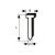 BOSCH Bezhlavé klince, pozinkované 1,6 x 2,8 x 63 mm (2500 ks)