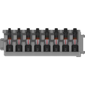 BOSCH PRO Sada náradia s bitmi na nárazy 8 dielna R1 - R3 x 25 mm Robertson 1/4" Hex   BOSCH PRO Sada náradia s bitmi na nárazy 8 dielna R1 - R3 x 25 mm Robertson 1/4" Hex