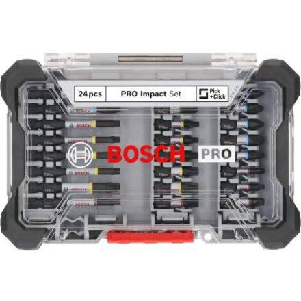 BOSCH PRO Impact set bitov 24 dielny 1/4" Hex